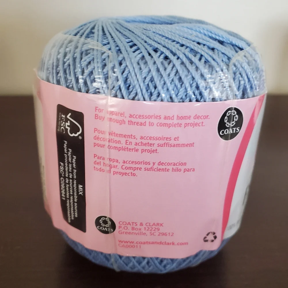 Aunt Lydia's Crochet Thread Fashion ~ Size 3 Lot of 4 Skeins NWT 100% Cotton